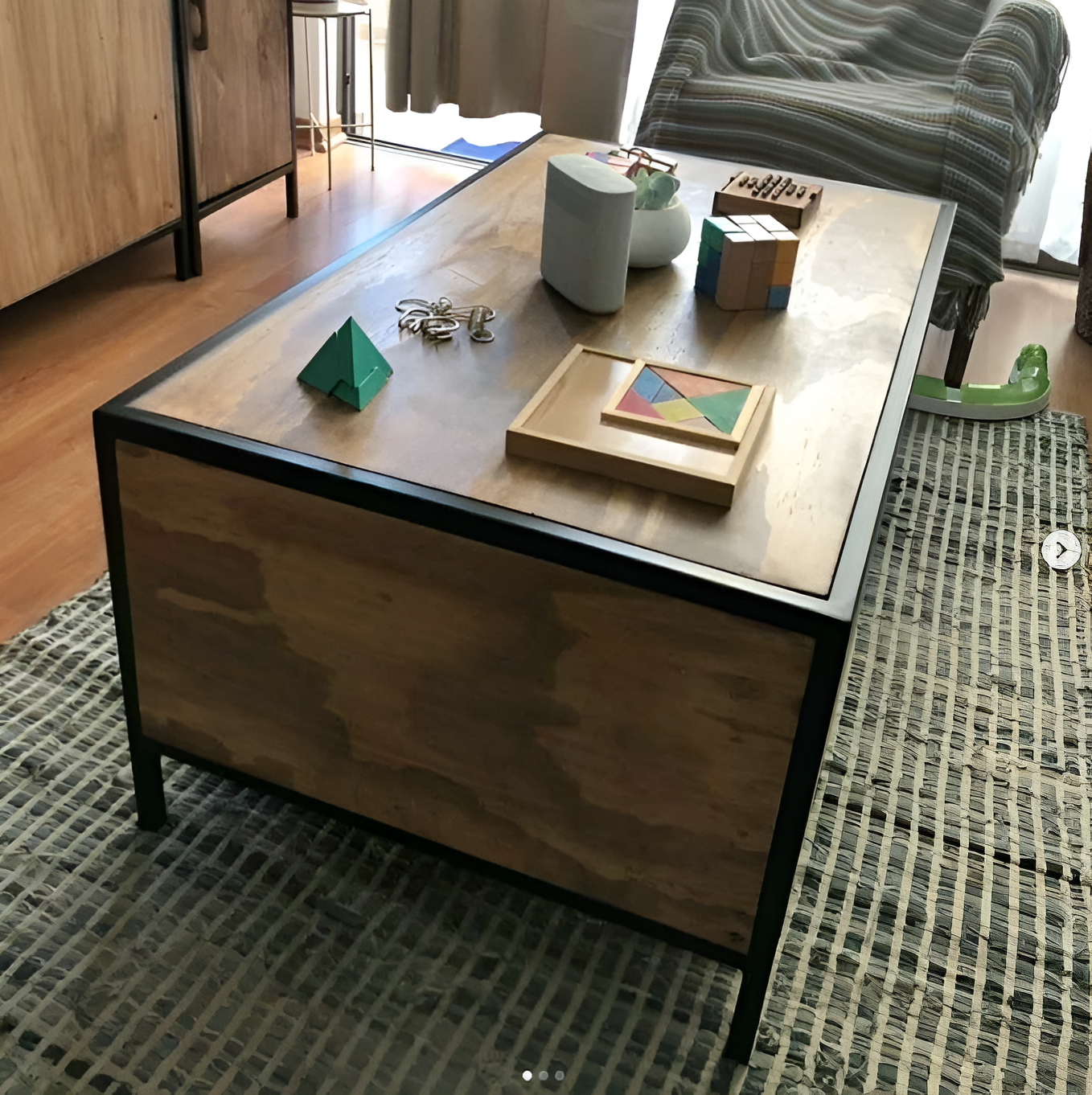 Mesa Centro estilo Baúl